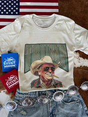 Cowboy Trump Graphic Tee: XL