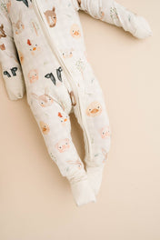 Farm Friends Bamboo Sleeper: 6-12M