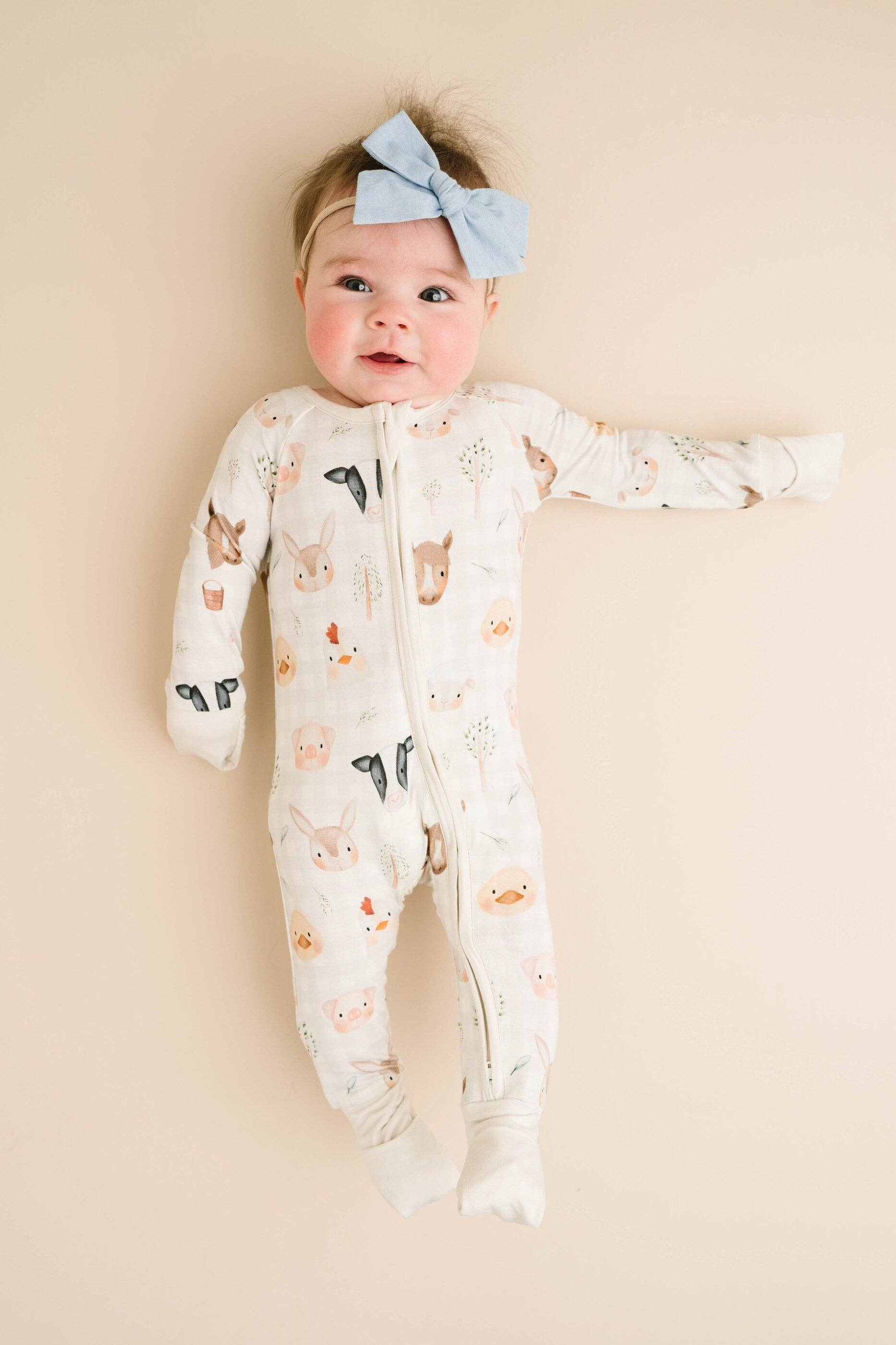 Farm Friends Bamboo Sleeper: 3T