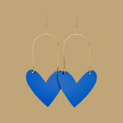 Blue Sweethearts: Gold / One Size