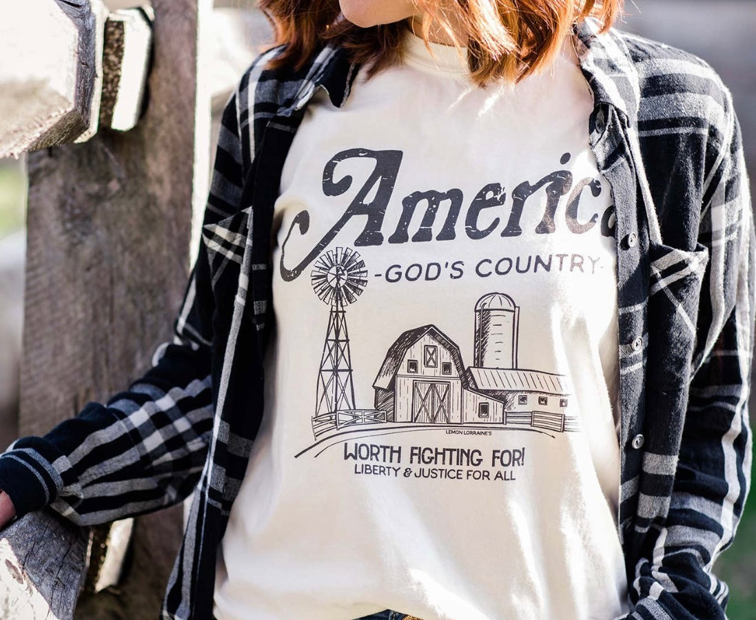 Gods country tee
